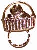 SPEC pin Kitten in Basket
