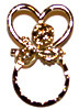 SPEC pin Heart & Rose