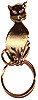 SPEC pin Sitting Cat