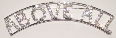 ABOVE ALL crystal pin - Image 2