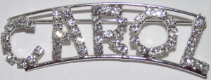 CAROL crystal name pin
