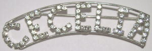 CECELIA crystal name pin