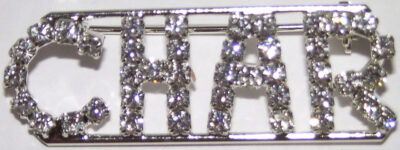 CHAR crystal name pin