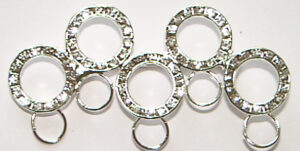 5 Crystal circles Medal Holder