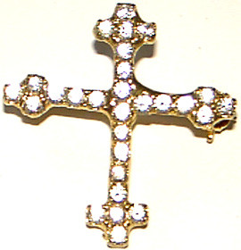 Clear Crystal Cross