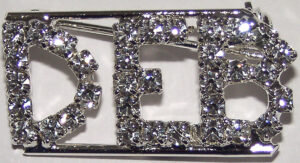 DEB crystal name pin