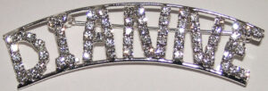 DIANNE crystal name pin