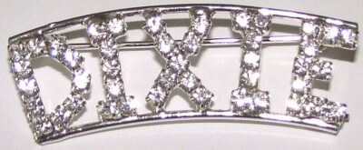 DIXIE crystal name pin
