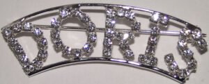 DORIS crystal name pin