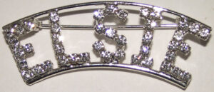 ELSIE crystal name pin