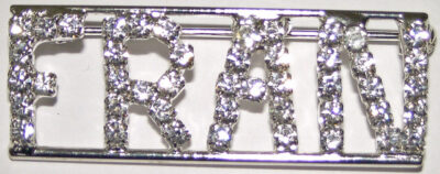 FRAN crystal name pin