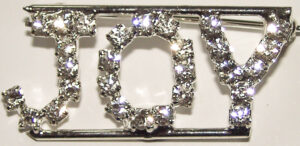 JOY crystal pin