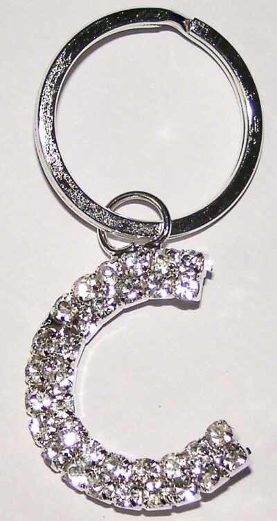 Crystal Initial Keychains - Image 3