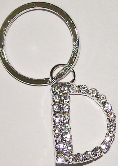 Crystal Initial Keychains - Image 4