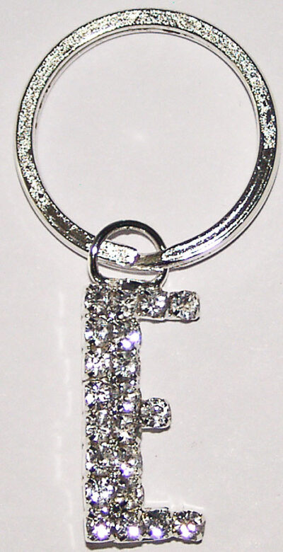 Crystal Initial Keychains - Image 5