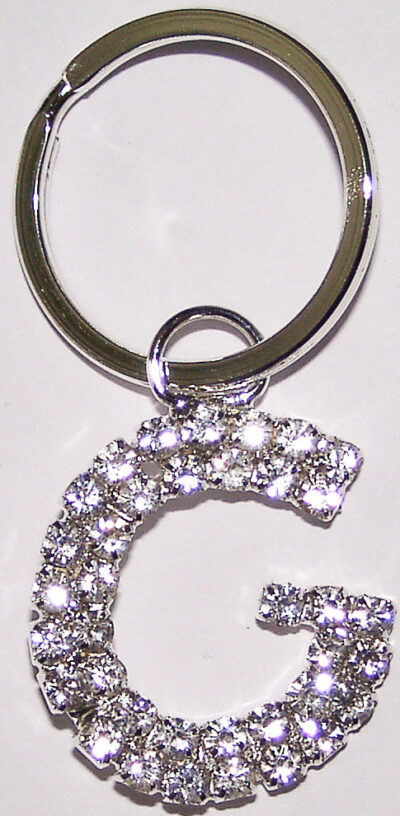 Crystal Initial Keychains - Image 7