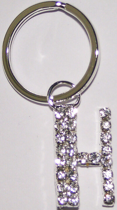 Crystal Initial Keychains - Image 8