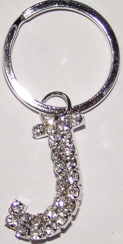 Crystal Initial Keychains - Image 10