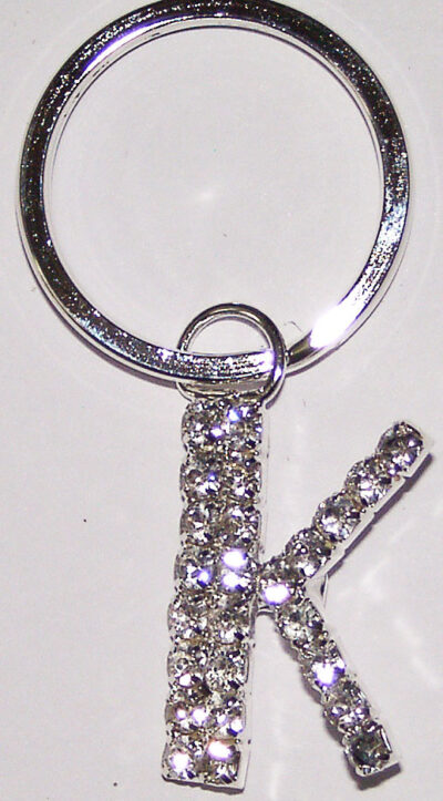 Crystal Initial Keychains - Image 11