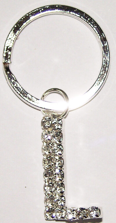 Crystal Initial Keychains - Image 12