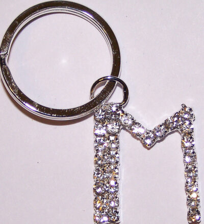 Crystal Initial Keychains - Image 13
