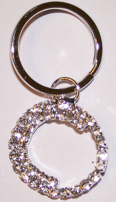 Crystal Initial Keychains - Image 15