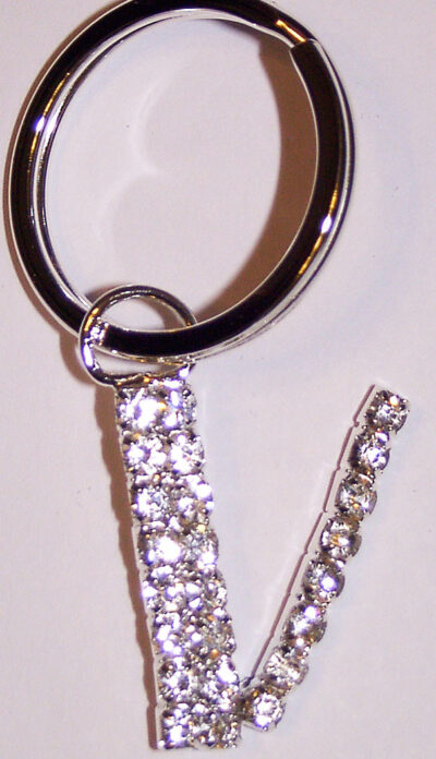 Crystal Initial Keychains - Image 20