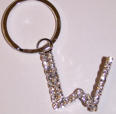 Crystal Initial Keychains - Image 21
