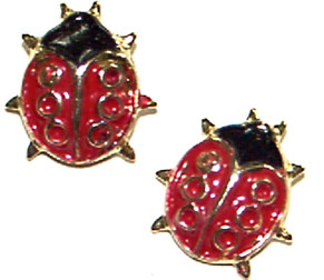 Ladybug Earrings