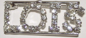 LOIS crystal name pin