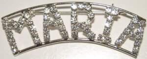 MARIA crystal name pin