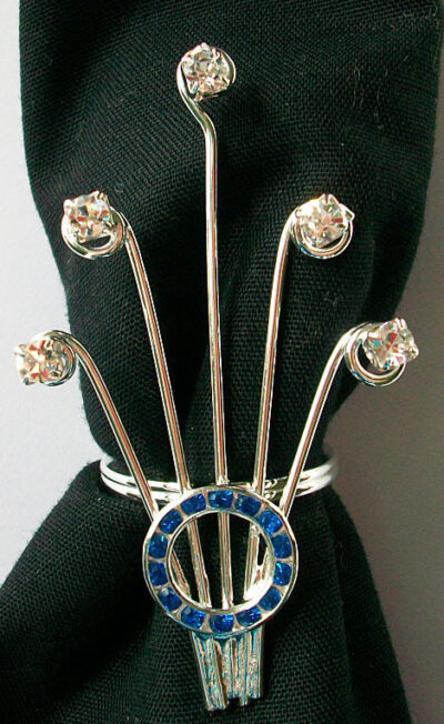 Napkin ring/scarf ring - set of 4