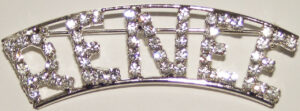 RENEE crystal name pin