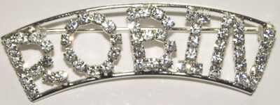 ROBIN crystal name pin