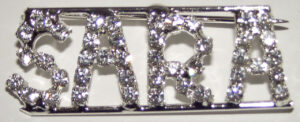 SARA cyrstal name pin