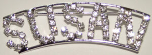 SUSAN crystal name pin
